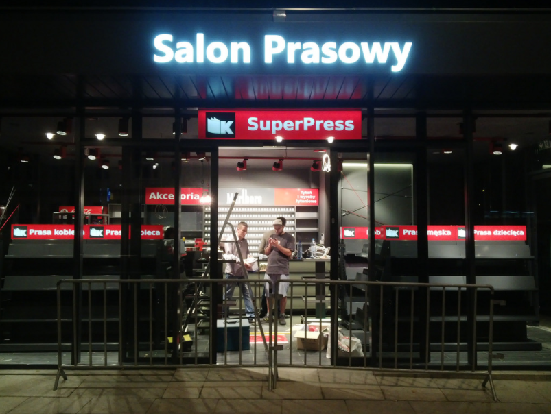 Salonik prasowy w Toruniu